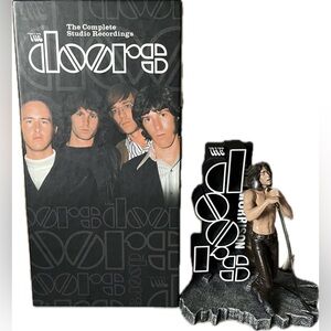 The Doors Complete Studio Recordings Box Set and Jim Morrison Statue.